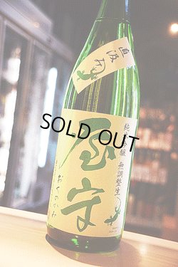 画像1: 屋守  限定直汲み 純米吟醸無調整生 八反錦(限定緑ヤモリ） 1.8L